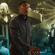 Clockwise from upper left: Margot Robbie in The Suicide Squad (Photo: Warner Bros.), Yahya Abdul-Mateen II in Candyman (Photo: Universal Pictures), Hugh Jackman in Reminiscence (Photo: Warner Bros.), and Adam Driver and Marion Cotillard in Annette (Photo: Amazon Studios)